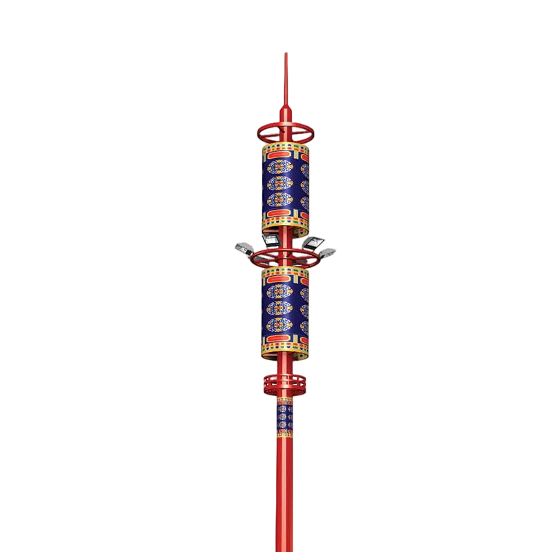 Lantern-Disk Style Landscape Ground-Mounted Communication Tower Lantern-Disk Style Landscape Ground-Mounted Communication Tower